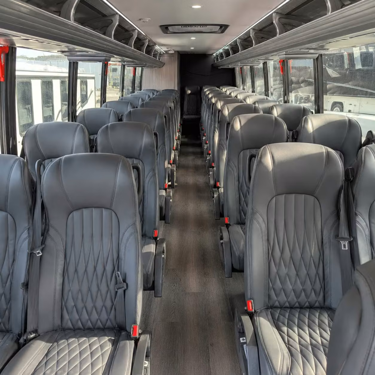 25 passenger minibus interior