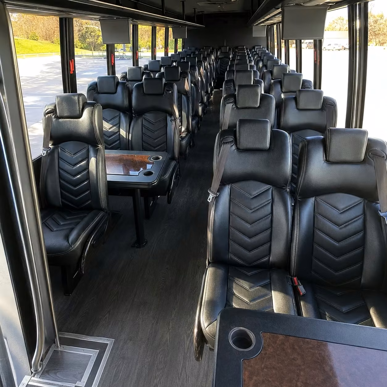 30 passenger minibus interior